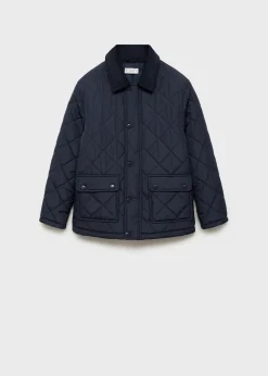 Dzieci MANGO Płaszcze I Kurtki*Kurtka pikowana w romby