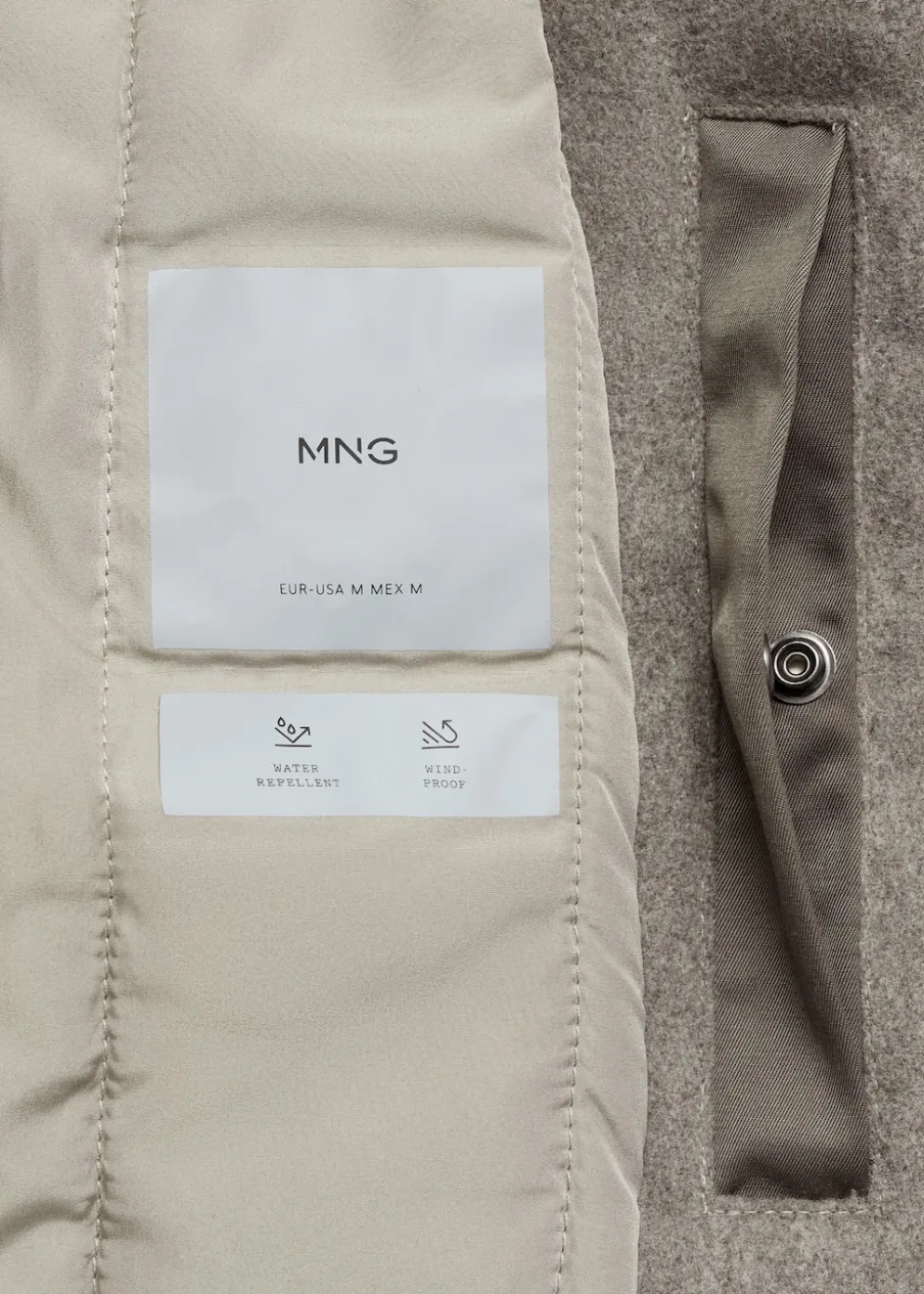 MANGO Kurtki I Koszule Wierzchnie*Kurtka pikowana wodoodporna