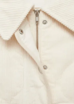 MANGO Kurtki*Kurtka pikowana ze sztruksu