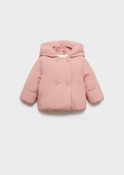 Dzieci MANGO Płaszcze|Płaszcze I Kurtki*Kurtka puchowa podszyta futerkiem