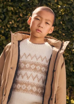 Dzieci MANGO Płaszcze I Kurtki*Kurtka puchowa z kieszeniami i kapturem