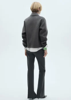 MANGO Kurtki*Kurtka wełniana z kieszeniami