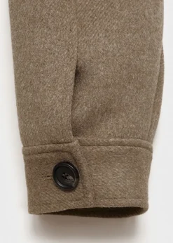 MANGO Kurtki*Kurtka wełniana z kieszeniami