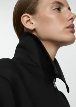 MANGO Kurtki*Kurtka z bawełny z koszulowym kołnierzykiem