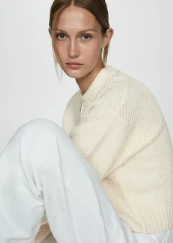 MANGO Kurtki|Swetry I Kardigany*Kurtka z dzianiny na zamek