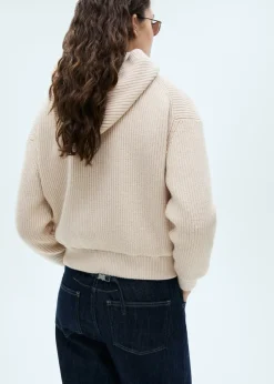 MANGO Kurtki|Swetry I Kardigany*Kurtka z dzianiny z kapturem