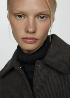 MANGO Kurtki*Kurtka z dzianiny z kieszeniami