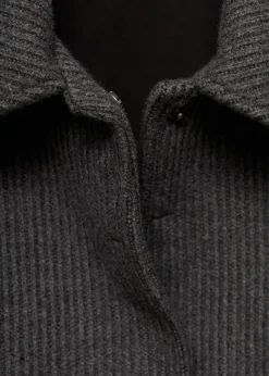 MANGO Kurtki*Kurtka z dzianiny z kieszeniami