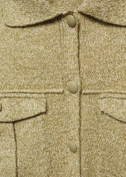 MANGO Kurtki*Kurtka z dzianiny z kieszeniami