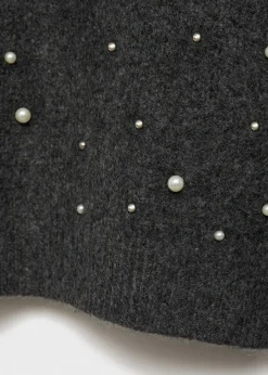 MANGO Kurtki*Kurtka z dzianiny z perłami