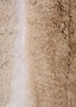 MANGO Płaszcze|Kurtki*Kurtka z imitacji futra z klapami