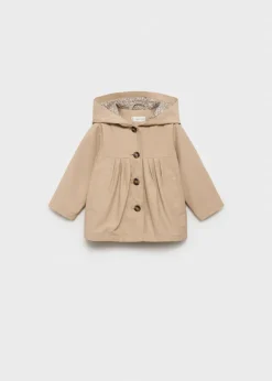 Dzieci MANGO Płaszcze*Kurtka z kapturem