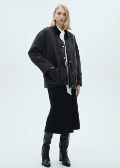 MANGO Płaszcze|Kurtki*Kurtka z kieszeniami i sztruksowym kołnierzem