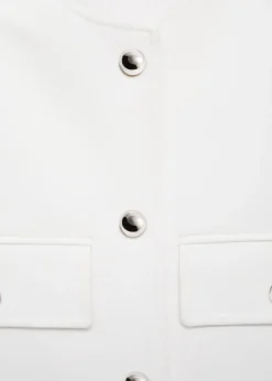 MANGO Kurtki*Kurtka z kieszeniami na guziki