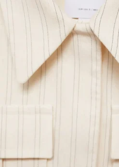 MANGO Kurtki*Kurtka z kieszeniami w paski