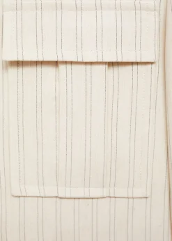 MANGO Kurtki*Kurtka z kieszeniami w paski