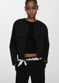 MANGO Kurtki*Kurtka z klapami