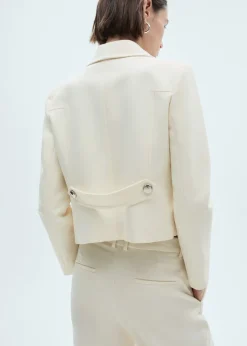 MANGO Kurtki*Kurtka z klapami i metalicznymi guzikami