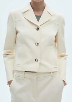 MANGO Kurtki*Kurtka z klapami i metalicznymi guzikami