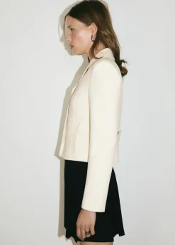 MANGO Kurtki*Kurtka z klapami i metalicznymi guzikami