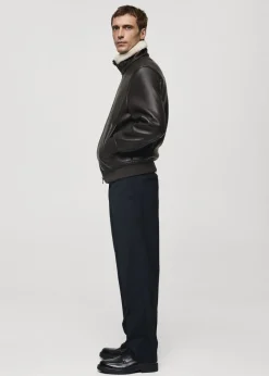 MANGO Kurtki I Koszule Wierzchnie|Płaszcze*Kurtka z kołnierzem z baranka