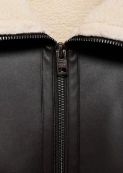 MANGO Kurtki I Koszule Wierzchnie|Płaszcze*Kurtka z kołnierzem z baranka