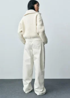 MANGO Płaszcze|Kurtki*Kurtka z mieszanki wełny bouclé