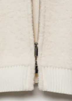 MANGO Płaszcze|Kurtki*Kurtka z mieszanki wełny bouclé