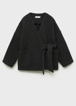 Dzieci MANGO Płaszcze I Kurtki*Kurtka z wełny manteco