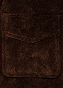 MANGO Kurtki|Skóra*Kurtka zamszowa z kieszeniami