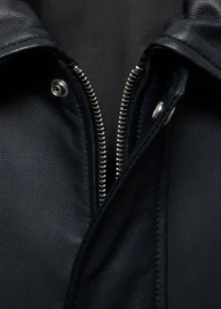 MANGO Kurtki I Koszule Wierzchnie|Skóra*Kurtka ze skóry nappa z kieszeniami