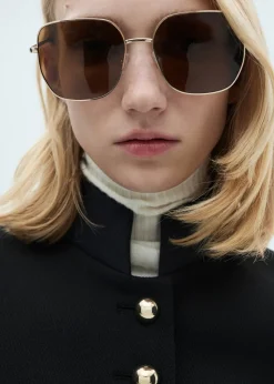 MANGO Kurtki*Kurtka ze stójką i ozdobnymi guzikami