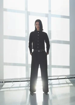 MANGO Kurtki|Swetry I Kardigany*Kurtka ze stójką i ozdobnymi guzikami