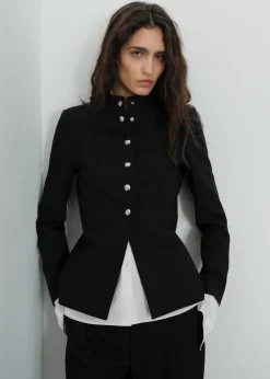 MANGO Kurtki*Kurtka ze stójką i ozdobnymi guzikami