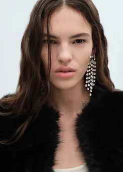 MANGO Płaszcze|Kurtki*Kurtka ze sztucznego futra