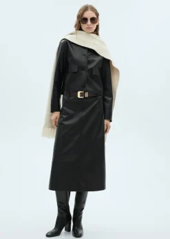 MANGO Płaszcze|Kurtki*Kurtka ze sztucznej skóry z kieszeniami