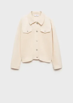 MANGO Kurtki*Kurtka ze wstawkami z dzianiny