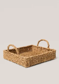 MANGO Kosze Do Sypialni|Kosze Do Salonu*Kwadratowa taca z uchwytami