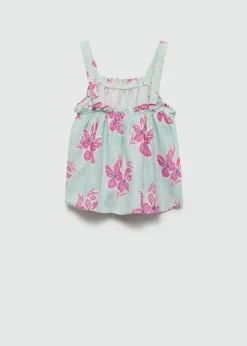 Dzieci MANGO Koszule I Bluzki*Kwiatowy top