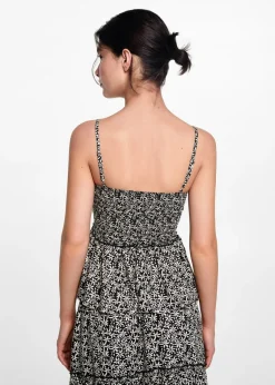 MANGO Koszule I Bluzki*Kwiatowy top