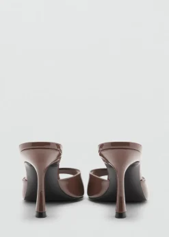 MANGO Buty*Lakierowane buty na obcasie