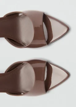 MANGO Buty*Lakierowane buty na obcasie