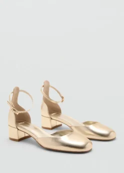 MANGO Buty*Lakierowane buty na obcasie