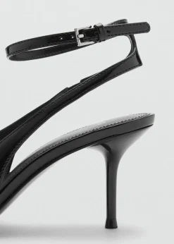 MANGO Buty*Lakierowane buty na obcasie