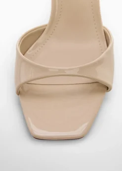 MANGO Buty*Lakierowane buty na obcasie