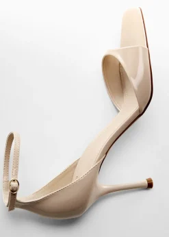 MANGO Buty*Lakierowane buty na obcasie