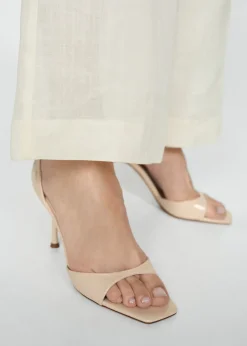 MANGO Buty*Lakierowane buty na obcasie