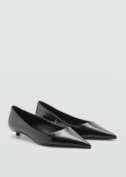MANGO Buty*Lakierowane buty na obcasie