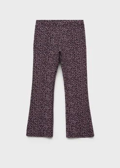 Dzieci MANGO Legginsy I Joggery*Legginsy z rozszerzanymi nogawkami z nadrukiem