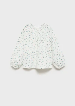 Dzieci MANGO Koszule*Lejąca bluzka z kwiatowym wzorem